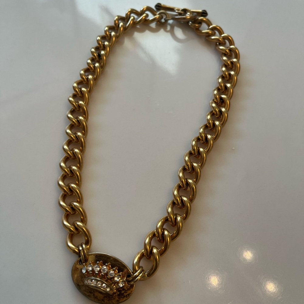 Juicy Couture Chocker Chain Necklace.